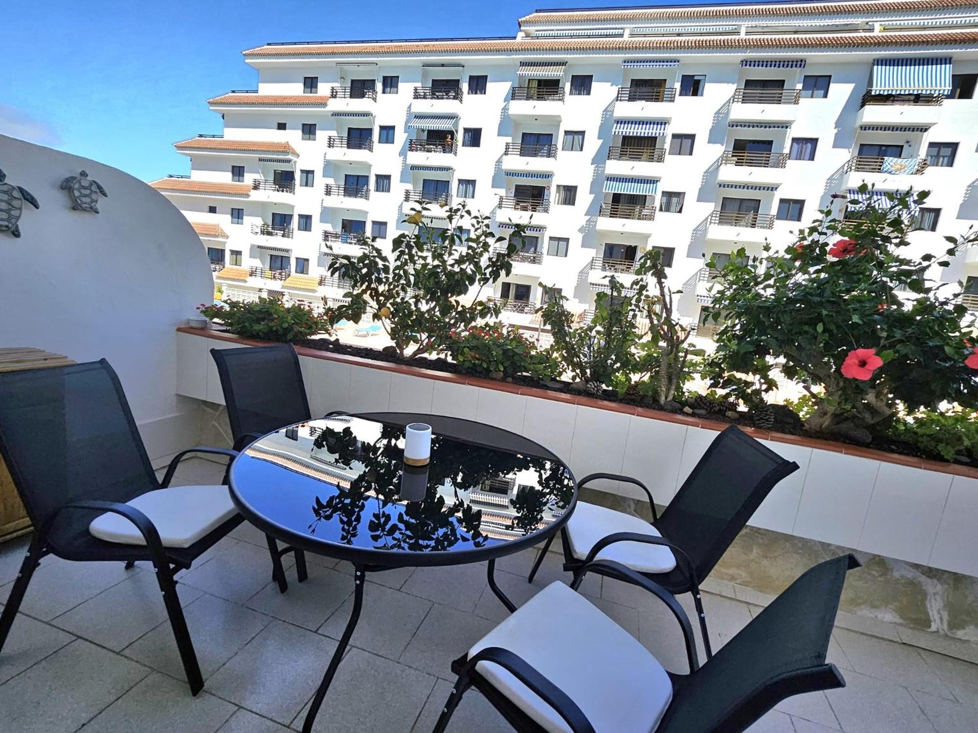 Аппартаметы Seguro De Sol Playa de la Arena Пуэрто-де-Сантьяго Экстерьер фото