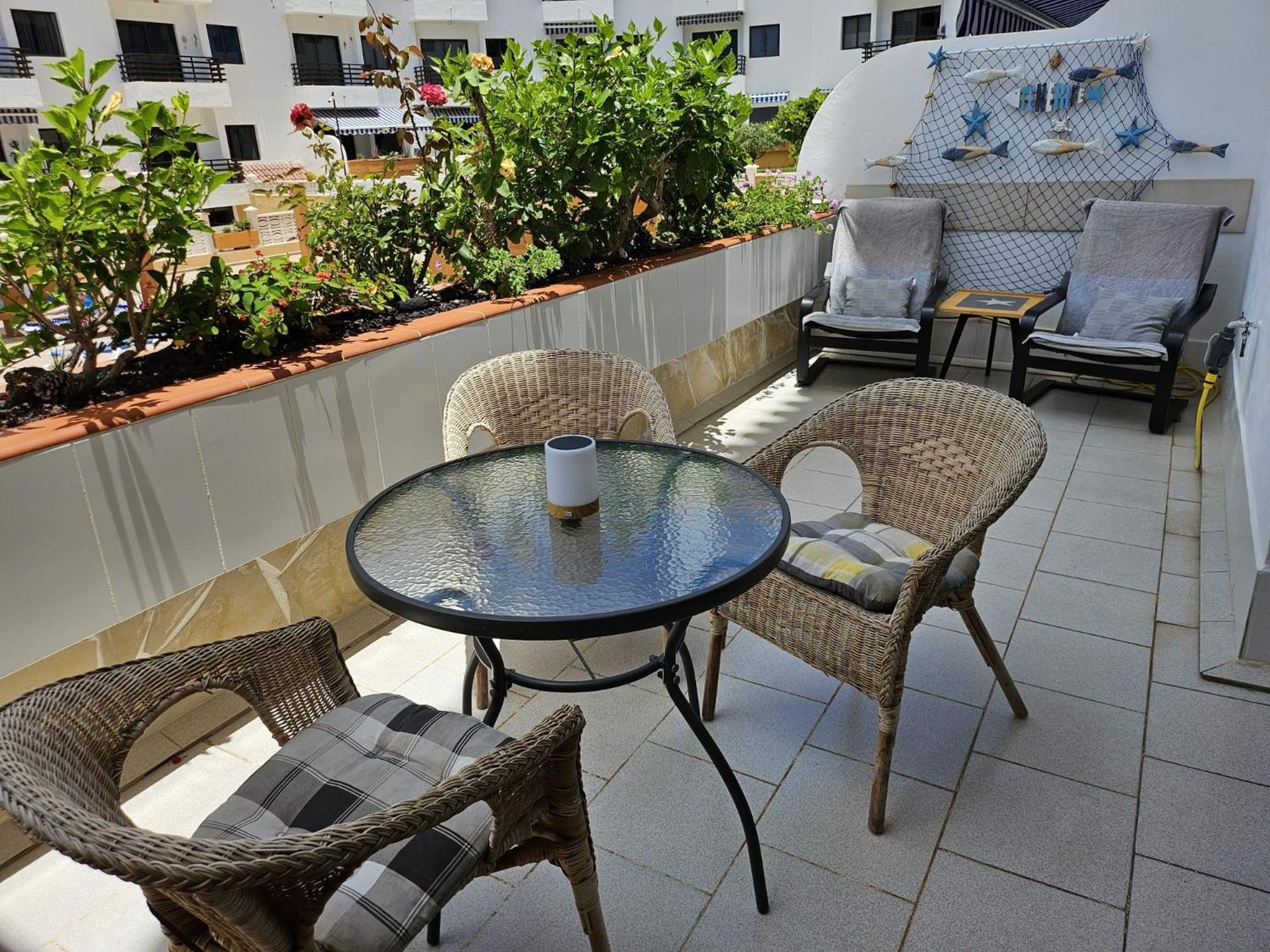 Аппартаметы Seguro De Sol Playa de la Arena Пуэрто-де-Сантьяго Экстерьер фото