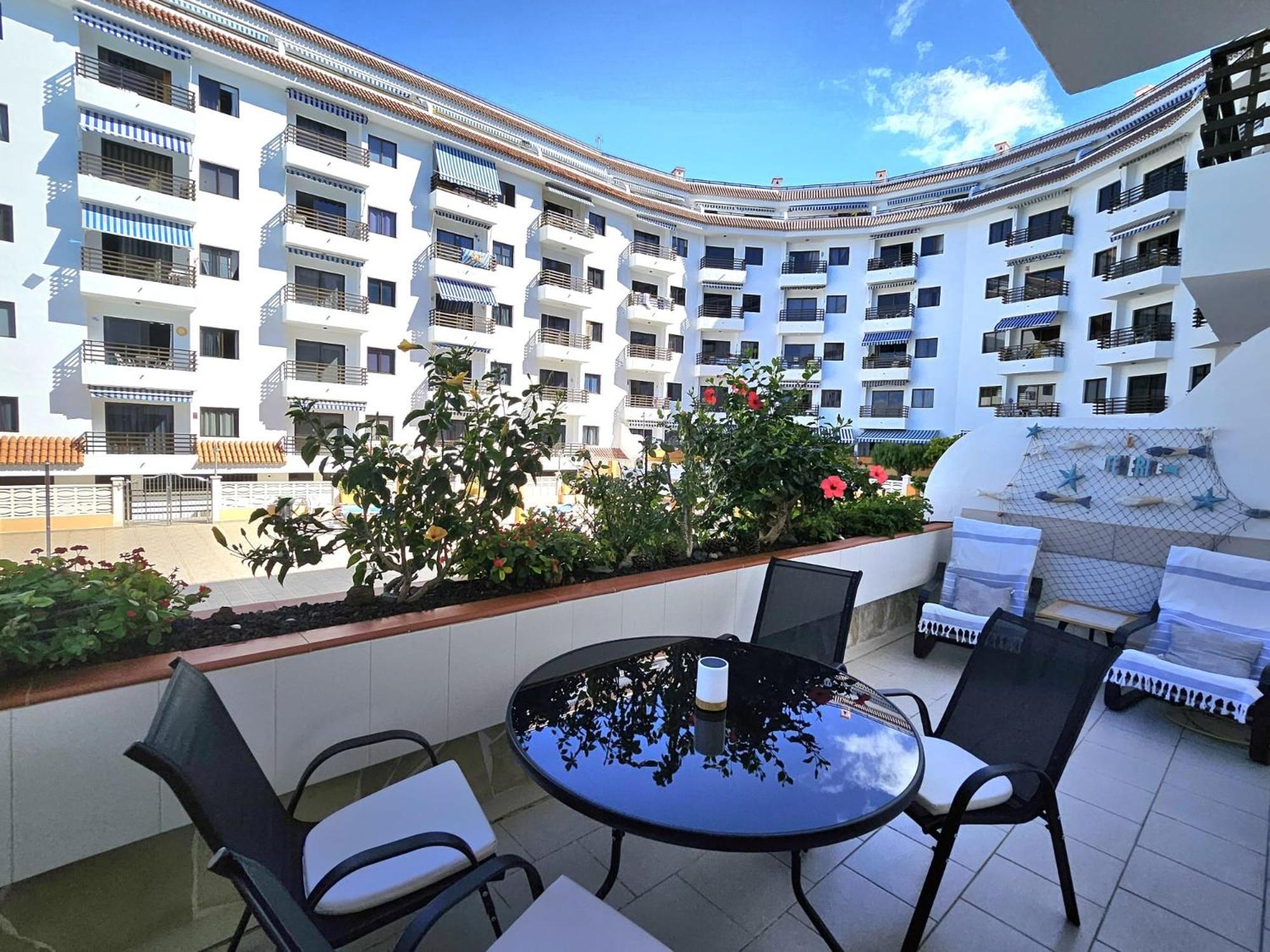 Аппартаметы Seguro De Sol Playa de la Arena Пуэрто-де-Сантьяго Экстерьер фото