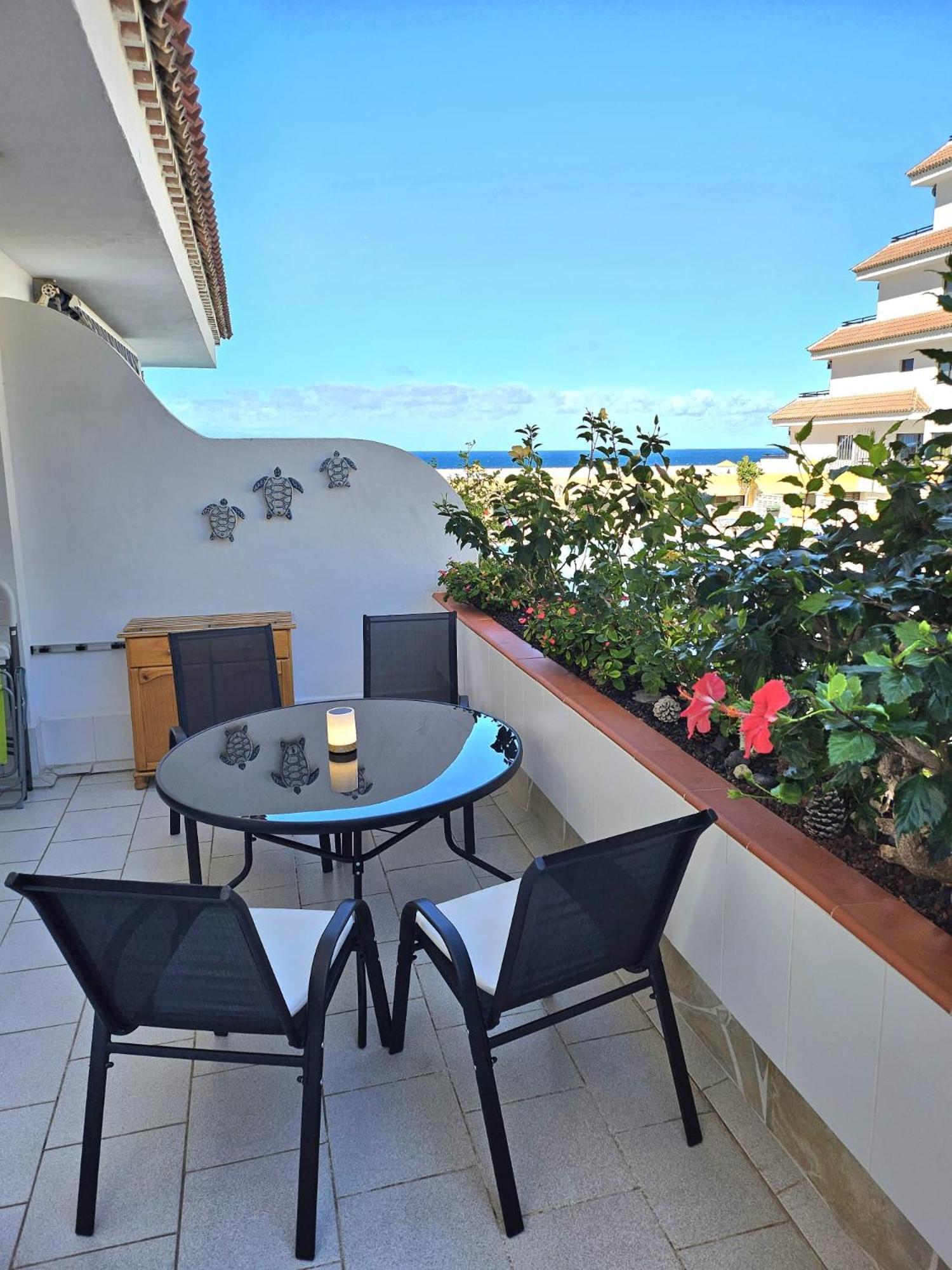 Аппартаметы Seguro De Sol Playa de la Arena Пуэрто-де-Сантьяго Экстерьер фото